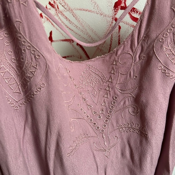 Lush Lavender Women's Top with Tie Detail Size S - Picture 7 of 16